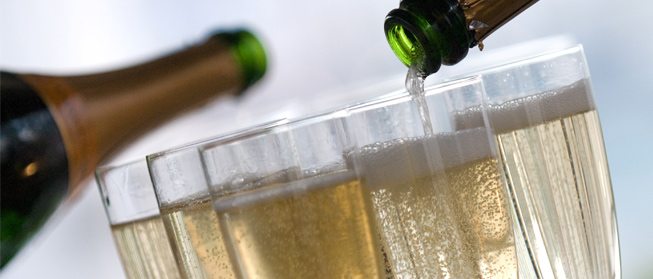 Never ending Champagne at New Street Grill!
